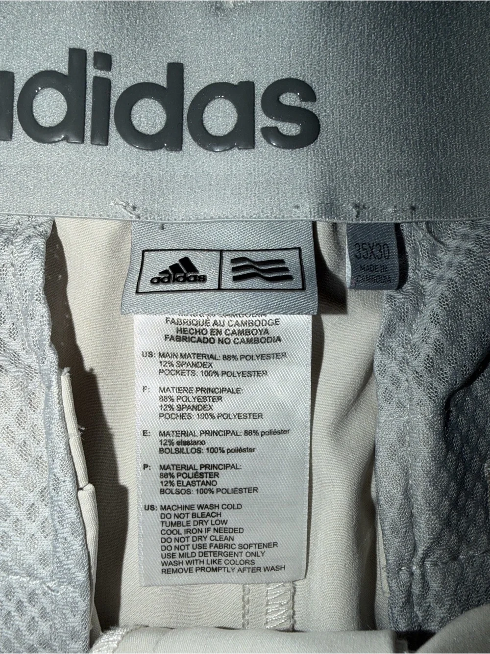 Adidas ULTIMATE365 TAPERED GOLF PANTS Size 35 X 30